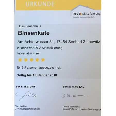 Binsenkate - 度假居